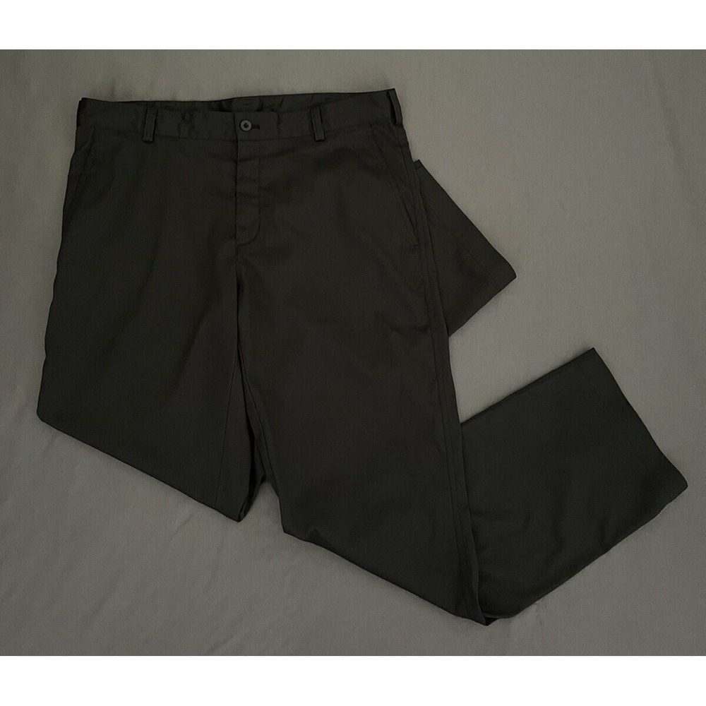Nike Golf Dri-Fit Flex Black Golf Pants Mens Size 34x32 Lightweight